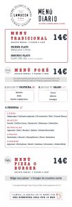 Menus Poke Prado